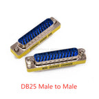 1PCS Mini Gender Changer Adapter DB9/DB15 VGA Male to Female/Male to Male/Female to Female RS232 Serial Plug Com Connector