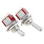 1Pcs/5Pcs SH T80-T Z1 Series Large Long Handle 12mm Panel Mount Mini Toggle Switch 5A 125VAC