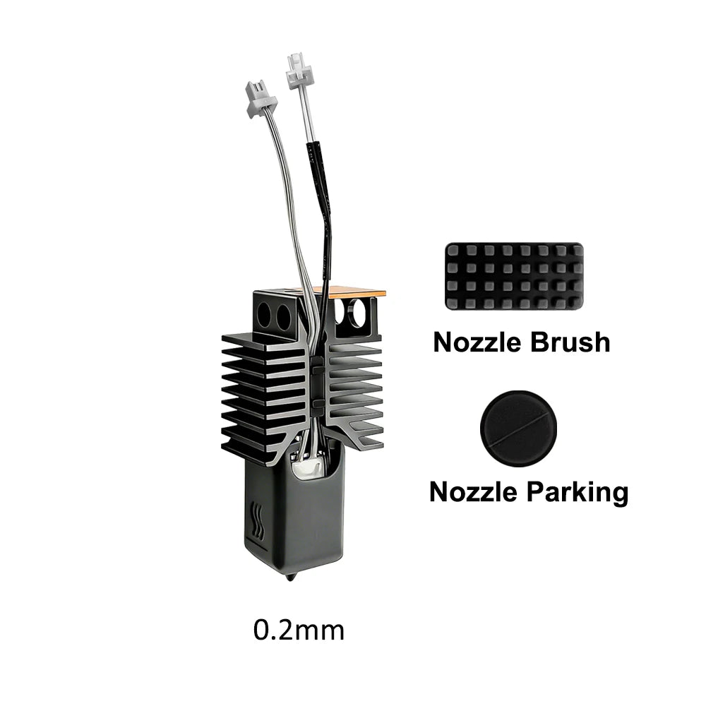 Toolhead Hot End For Snapmaker U1 Pre-installed Thermistor & Ceramic Heating Plate Quick Heating Hotend For U1 3D Printer Parts