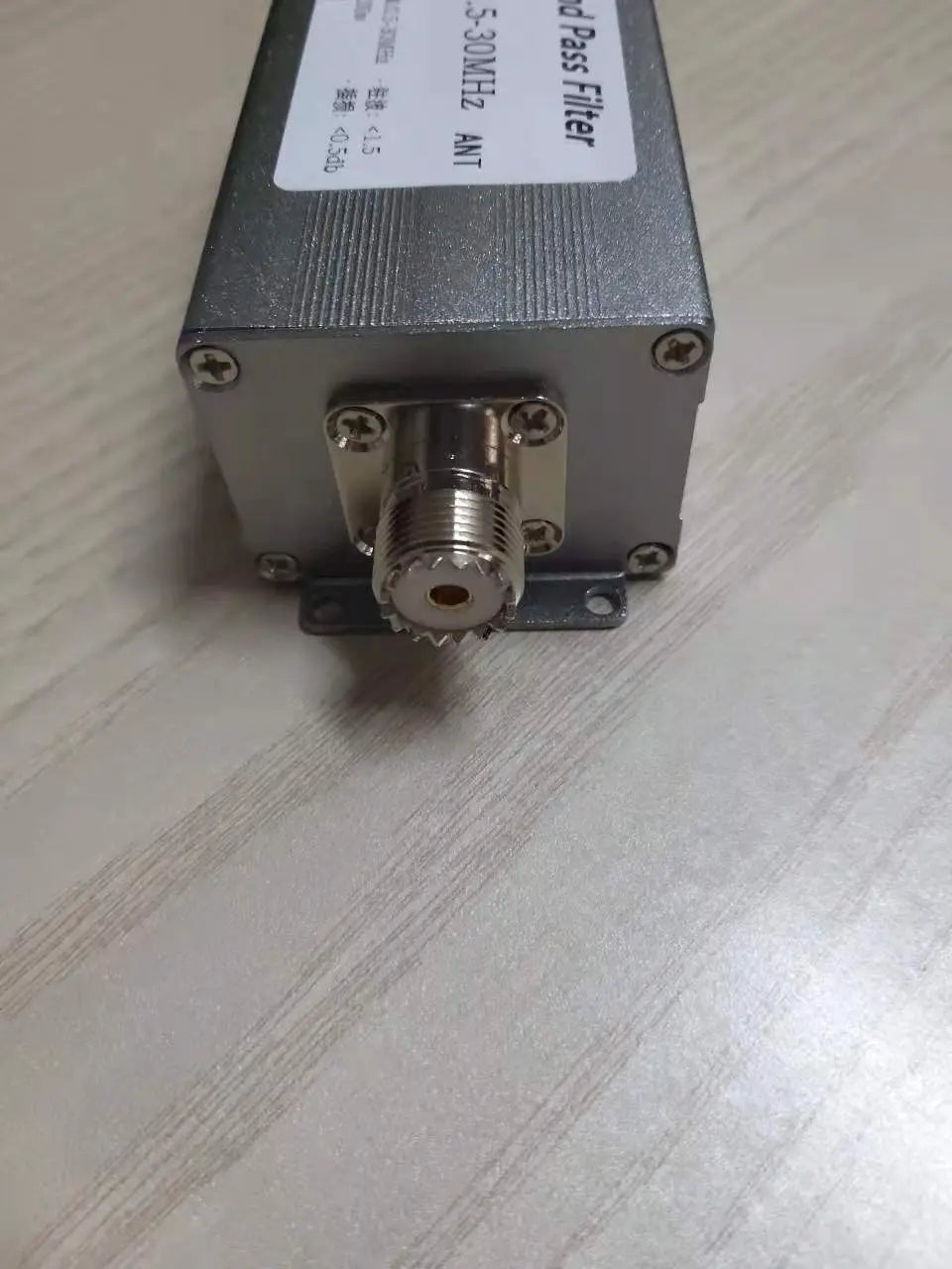 0.5-30 MHz Bandpass Filter, Filter, Bandpass, Covers Medium Wave, Covers Short Wave