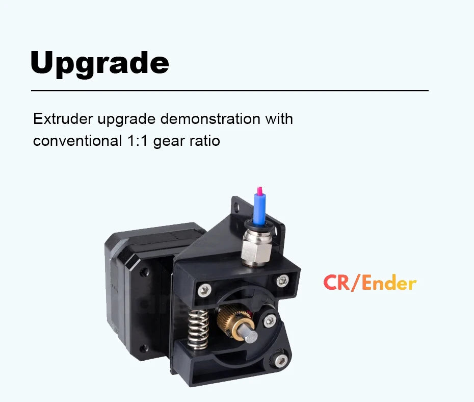 Trianglelab Nema 17 Geared Stepper Motor 3:1 Reducting Stepping Motor For Prusa I3 MK3S Extruder Change 3:1 Gear Ratio