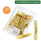 20/50/100PCS Heat Shrink Butt Wire Terminal Kit Waterproof Shrinkable Solder Crimp Splice Electrical Cable Joint Tube Connector