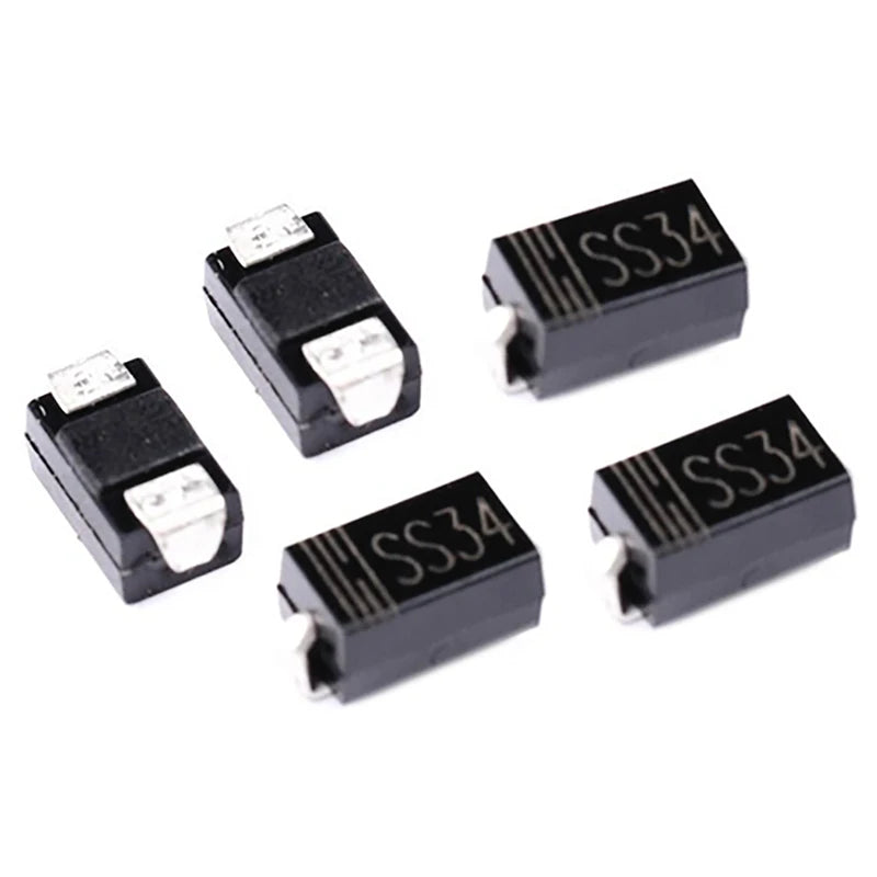 100PCS SS34 SMA 1N5822 SMD IN5822 Schottky Diode