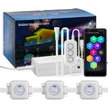 5054 16703IC(WS2812B WS2811) Outdoor Eaves LED Light String Kit 2.4G BEL+WIFI Controller Waterproof Light