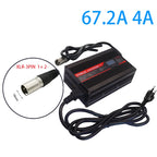 67.2V 4A  Charger Smart Aluminum Case Is Suitable For 16S 60V OLED Dispay Li-ion Lipo Battery OLED Display Fast Charger OHRIJA