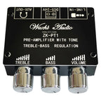 B02B-Bluetooth 5.0 Decoder Board Dual Channel Stereo Low Noise High and Low Tone Pre-Module Amplifier Board ZK-PT1