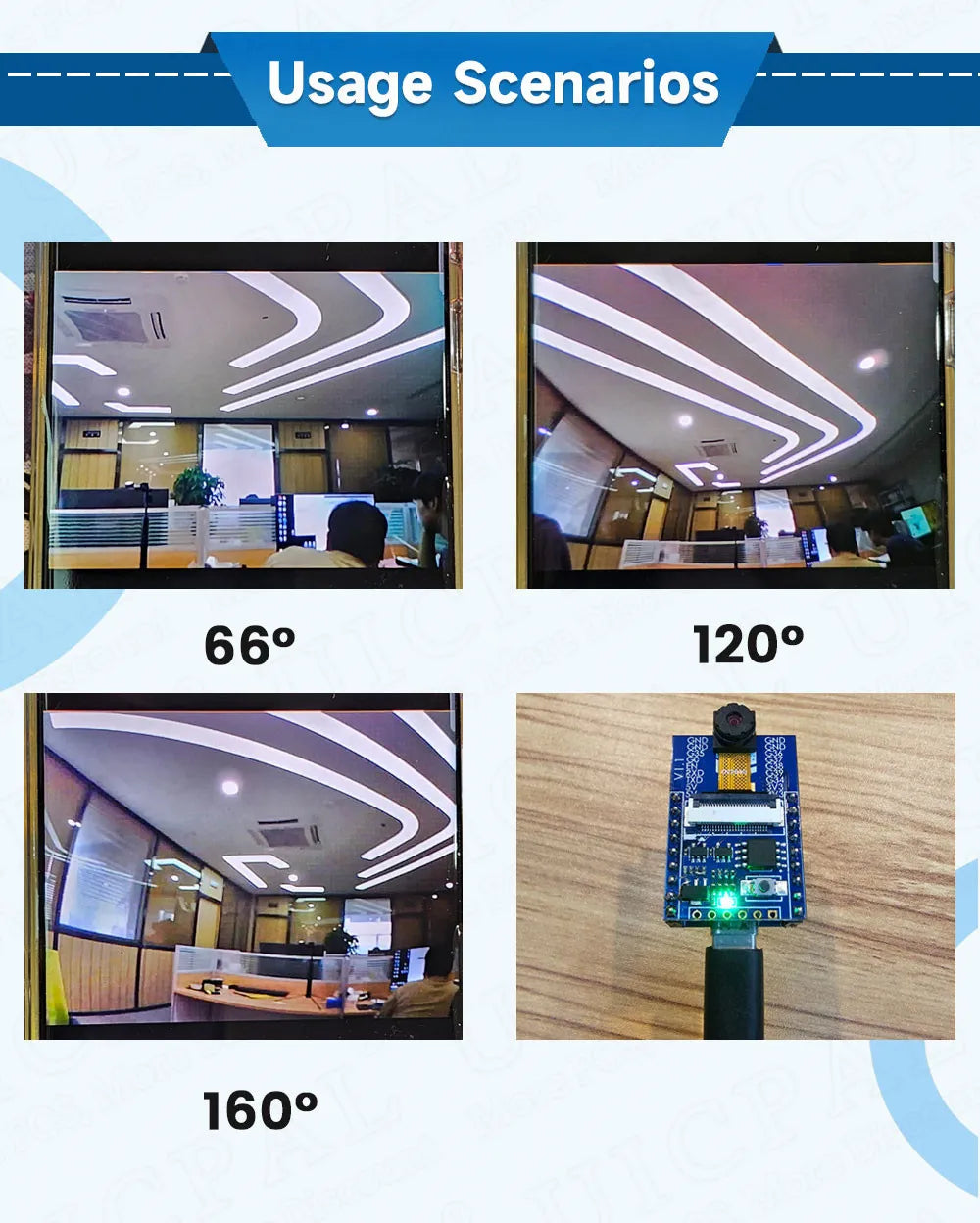 ESP32-CAM with OV2640 Camera Module Kit 66 120 160 Degrees 650nm 850nm Night Vision DVP 24Pin 2MP 2.4GHz WiFi Camera 4MB FLASH