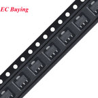 100Pcs/5pc ME6209 6209A ME6209A 3V 3.3V 4V 4.5V 5V ME6209A33PG ME6209A50PG SOT-89 Low Power Dropout LDO Linear Regulator IC SMD