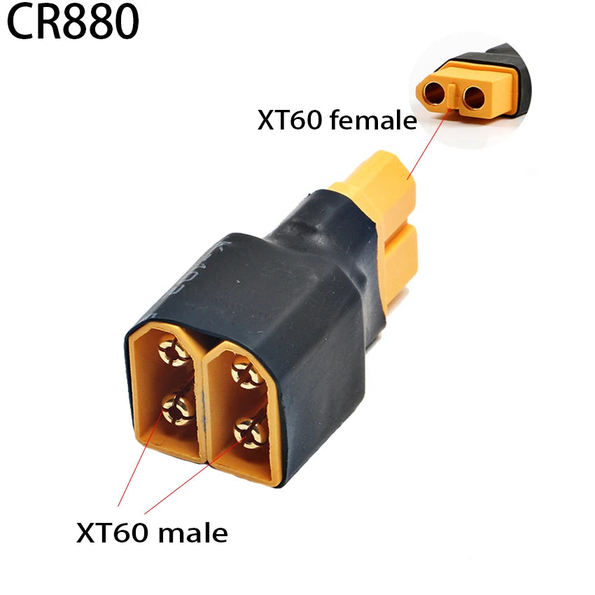 1Pcs XT30 XT60 Parallel Adapter Converter Connector Cable Lipo Battery Harness Plug Wiring