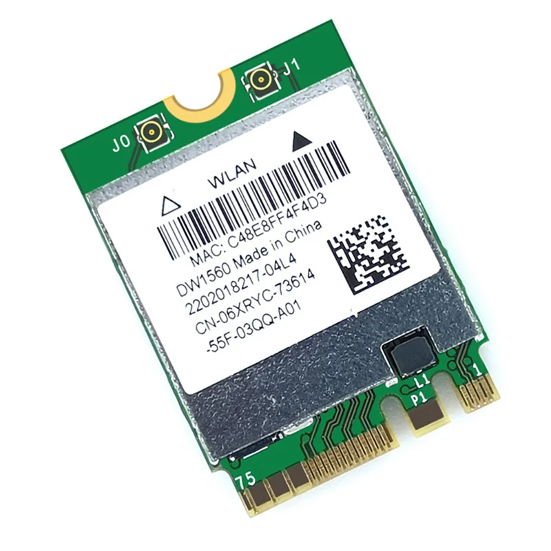 HOT SALE BCM94352Z DW1560 M.2 Wifi Adapter Wireless Card 1200Mbps 802.11Ac 2.4Ghz/5G Bluetooth 4.0 NGFF Card for Mac OS