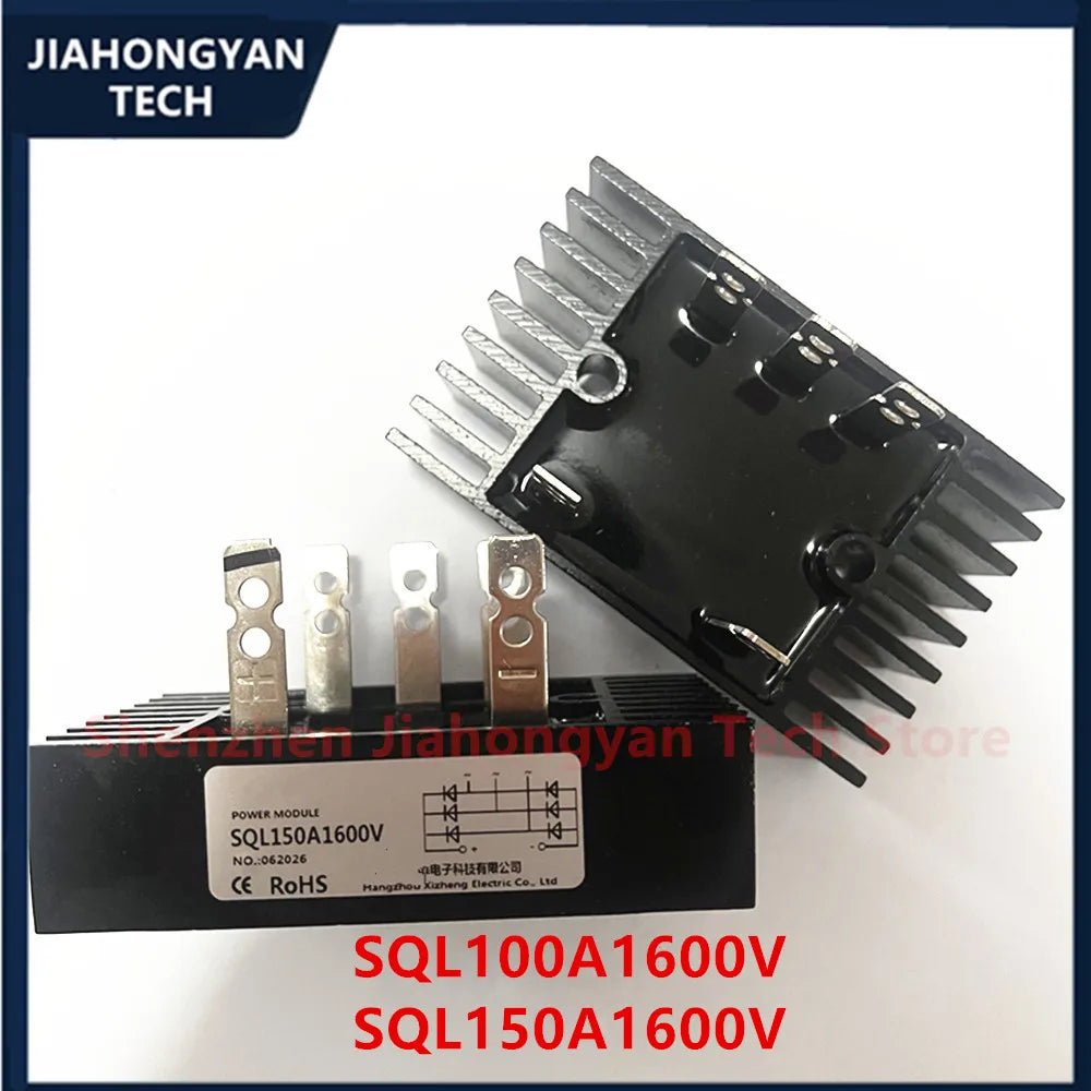Three-phase bridge rectifier SQL100A 150A 1000V 1600V QL100A 150A 1000V 1600V Single-phase bridge module rectifier
