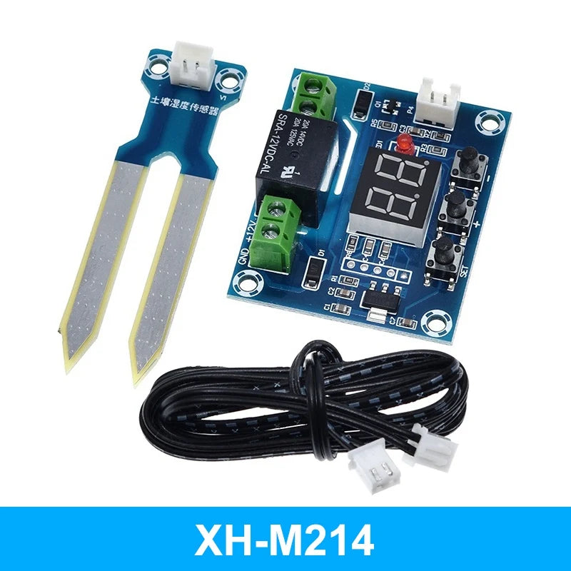 Capacitive Soil Moisture Sensors Module / Soil Humidity Digital Display Relay Control Module Automatic Watering TZT For Arduino