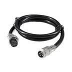 GX20 2 Female Plug To Male Dock Socket Electrical Aviation Connector 2 3 4 5 6 7 8 9 10 12 14 15Pin 1m 2m 3M Cable customizable