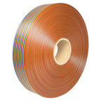 40 Pin 1.27mm Pitch Colorful Flat Ribbon Cable, IDC FC Dupont Wire Connector, Flexible FPC Jumper for DIY Electronics