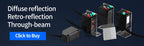 GTRIC Diffuse Photoelectric Switch Sensor E3Z Square Infrared Photocell Sensor 10-30VDC NPN PNP 3-wries Sensing Distance 30CM