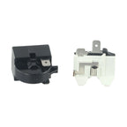 1pc Refrigerator Starter Overload Protector For Refrigerator PTC Start Relay 1/2 Pin 15 Ohm + 1/6H Compressor Overload Protector