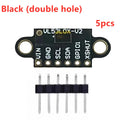 5-10pcs VL53L0X Time-of-Flight (ToF) Laser Ranging Sensor Breakout 940nm GY-530 GY-VL53L0XV2 Laser Distance Module I2C IIC