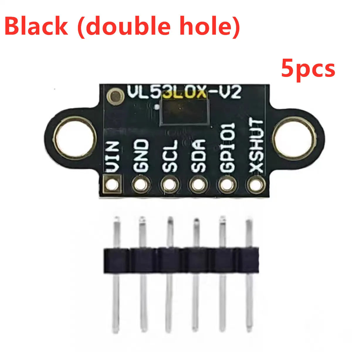 5-10pcs VL53L0X Time-of-Flight (ToF) Laser Ranging Sensor Breakout 940nm GY-530 GY-VL53L0XV2 Laser Distance Module I2C IIC