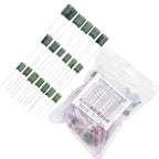 50PCS 2A333J 2A224J 2A683J 2A334J Polyester Film Capacitor Assorted Values J Tolerance for Electronics 2A333J DIY 2A152J