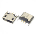 Vertical MICRO mini USB 5pin female 180-degree jack 5P in-line USB port Charging port Vertical patch power plug