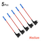 TAP Adapter Micro Standard ATM Blade Fuse MINI SMALL MEDIUM Size Car Fuse Holder Add-a-circuit