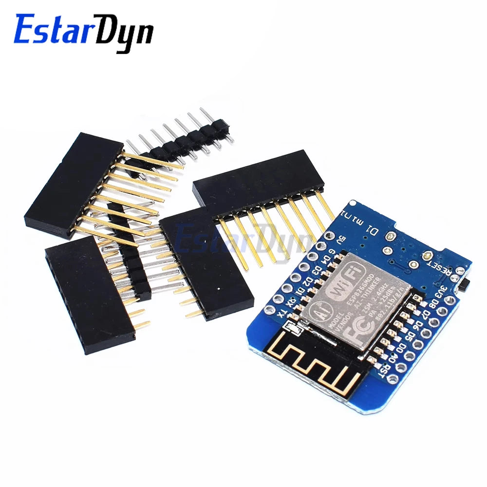 ESP8266 NodeMcu D1 Mini Pro WiFi Module CP2104 for IDE IoT Smart Home DIY Project Compatible with DHT11 DS18B20 Relay