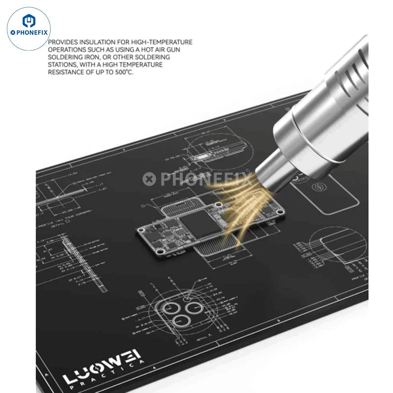 Antistatic Blanket  Heat Insulation Thick Durable Silicon Soldering Mat for PC Phone Station Mat BGA Soldering Repair Tool