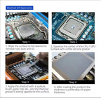 Thermal Silicone Heat Pad 100*100mm*1mm Suitable for Laptop IC GPU VGA Card