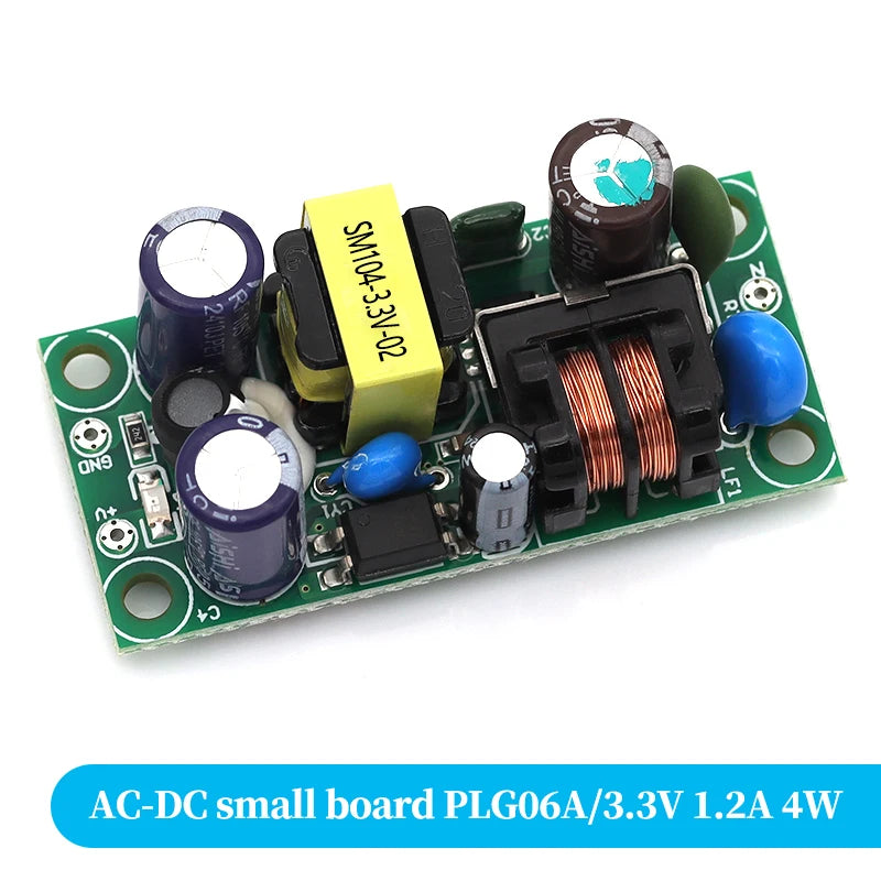 1-10Pcs AC-DC Power Supply Module AC 110V 220v to DC 3.3V 5V 9V 12V 15V 24V Isolated Switching Power Supply Board PLG06A-12