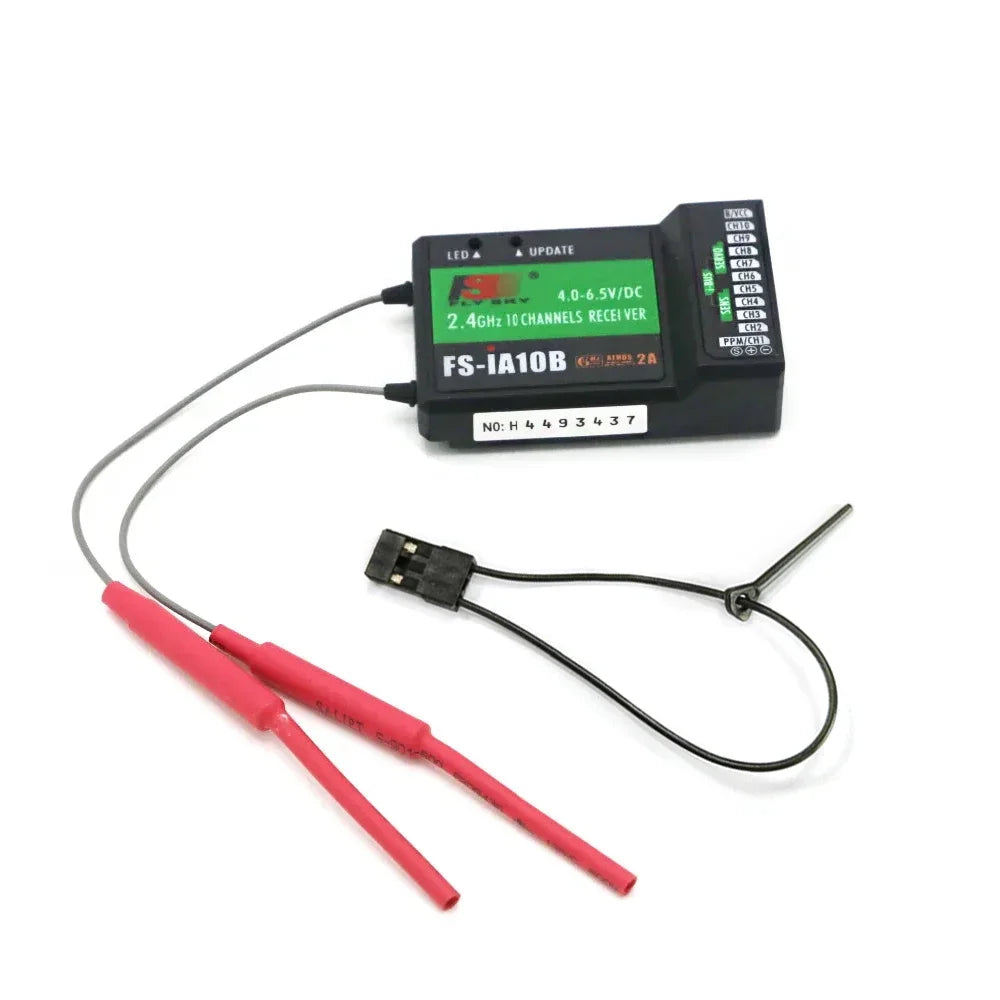 FlySky Receiver FS-iA10B FS-iA6B FS-iA6 FS-A8S A6 A3 FS-GR3E R6B X6B Compatible with FS-i6 I10 CT6B T6 TH9X Transmitter RC Parts