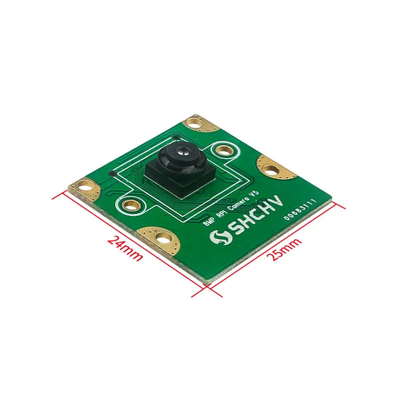 Raspberry Pi 8MP Camera IMX219 Sensor Module 77 130 200Degree Fisheye MINI CSI Interface with 15cm FFC for Raspberry Pi5 PRi Pi5