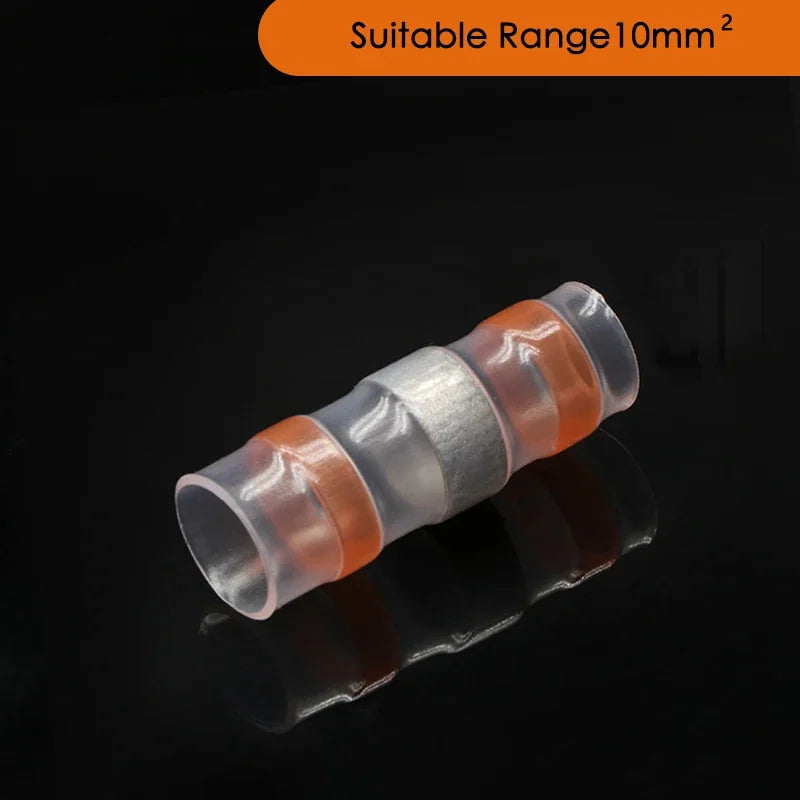 Solder Seal Wire Connectors 3:1 Shrinkage Rate Waterproof Electrical Cable Terminals Heat Shrink Tube Electrical Butt Splice