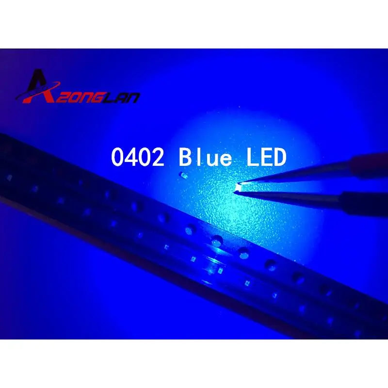 0402 SMD LED 500/1000/4000pcs Diode Full Colors Assorted Kit Super Bright 1005 SMD LED Chip for PCB DIY Electronic Projects