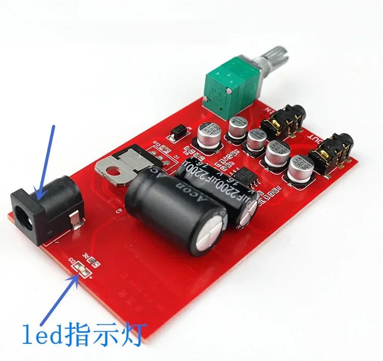 Updated Amplifier NE5532 Preamp Preamplifier Volume Tone Control Finished Pre AMP Board for Home Theater Speaker DIY