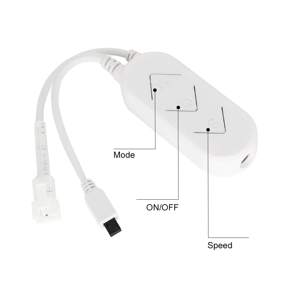 Tuya Wifi Pixel Controller for WS2811 WS2812B Addressable LED Strip Dream Color Light Wi-Fi Smart Dimmer Alexa Google Assistant