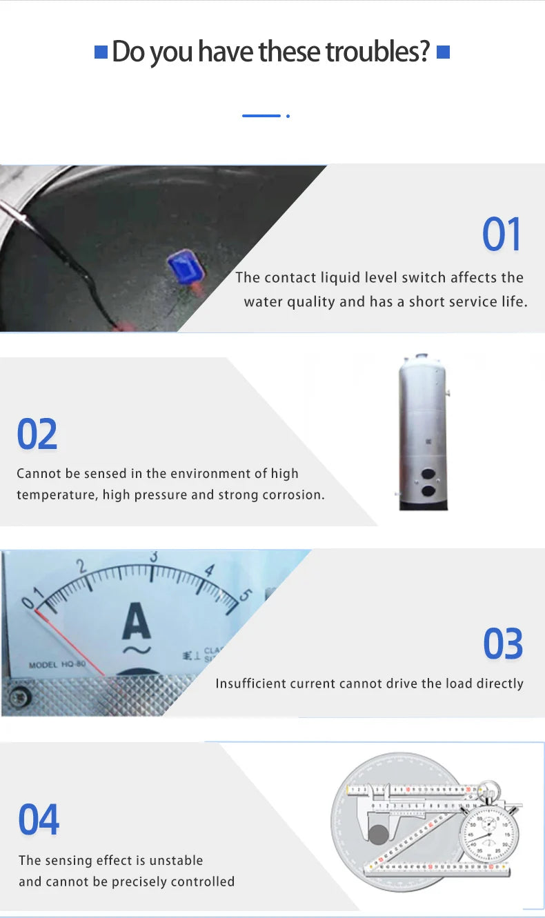 XKC-Y28 Non-contact Switch Liquid Water Detection Capacitive Type Sensor with Built-in 2A Relay Output to Directly Drive Loading
