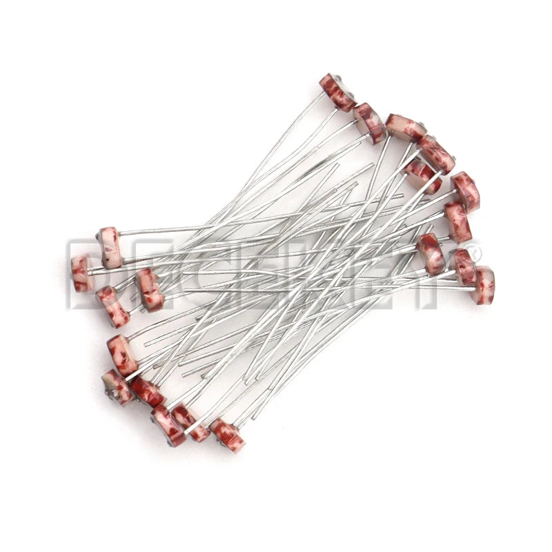 20PCS LDR Photo Light Sensitive Resistor Photoelectric Photoresistor 5528 5537 5506 5516 5539 For Arduino DIY