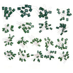 150/180/660PCS Polyester Film Capacitor Kit 100V 1nF 1.5nF 2.2nF 100nF 2A102J 2A471J 2A222J 2A392J 2A332J 2A472J 2A103J 2A473J