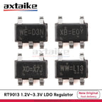 20PCS RT9013 1.2V 1.5V 1.8V 2.5V 2.8V 3.0V 3.3V SOT23-5 RT9013-33GB 12 15 18 25 28 30 33 GB 500mA LDO Regulator SMD Chip IC