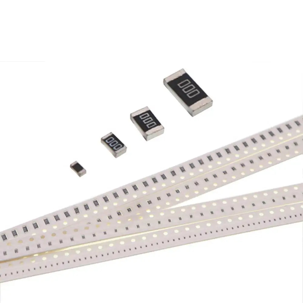 0805 10 11 12 13 15 16 18 20 22 24 27 30 33 36 39 43 47 51 56 62 68 75 82 91 Ohm 1/8Watt Chip Resistor 2×1.2mm