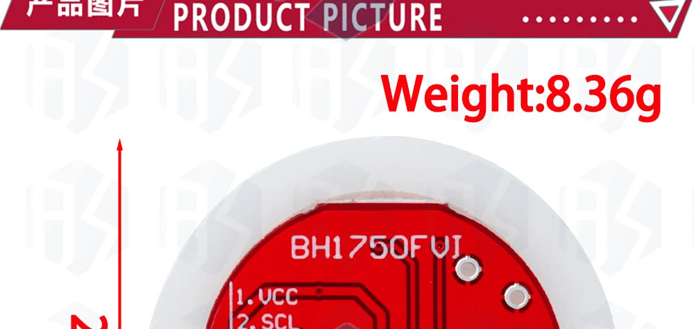 EGBO Intelligent electronic BH1750 BH1750FVI Chip Light Intensity Light Module Light ball for Arduino