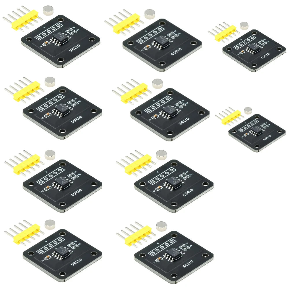 MT6701 magnetic encoder magnetic induction angle measurement sensor module 14bit high precision instead of AS5600