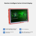 NX8048P050-011C/R Series Smart HMI Touch Display, Capacitive LCD-TFT ouchscreen Resistive 5.0 Inch NX8048P050-011R
