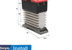 LCTC Solid State Relay 10A25A40A60A80A100A120A DIN Installation DC to AC AC to AC DC to DC Single-phase SSR With Radiator