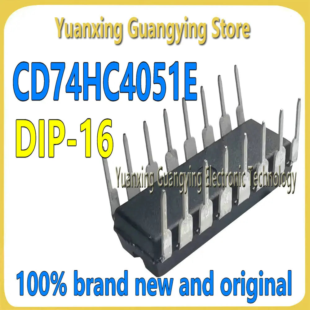 (10 Pieces) CD74HC4051E CD74HC4051 74HC4051E 74HC4051 DIP-16 Multiplexer Switch ICs High Spd CMOS Analog Chipset 100% Brand New
