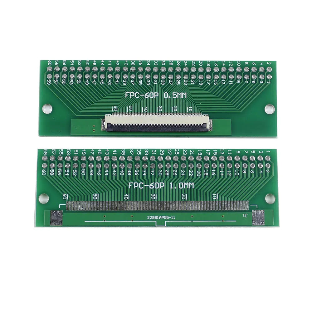 JCD 1Piece FPC/FFC Flat Cable Transfer Plate  0.5mm 1mm to 2.54mm Spacing Connector Flexible Flat Cable Adapter Board