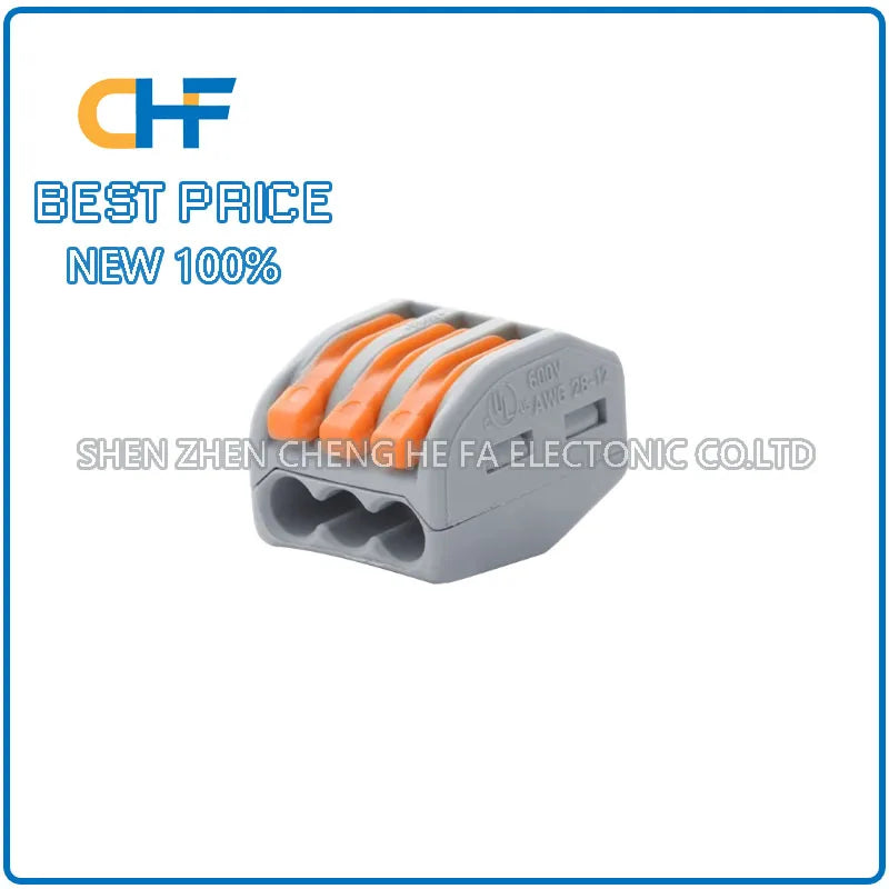 10PCS 222-413 WAGO Wanke with joystick wire connectors, quick connect terminal connectors, brand new original in stock