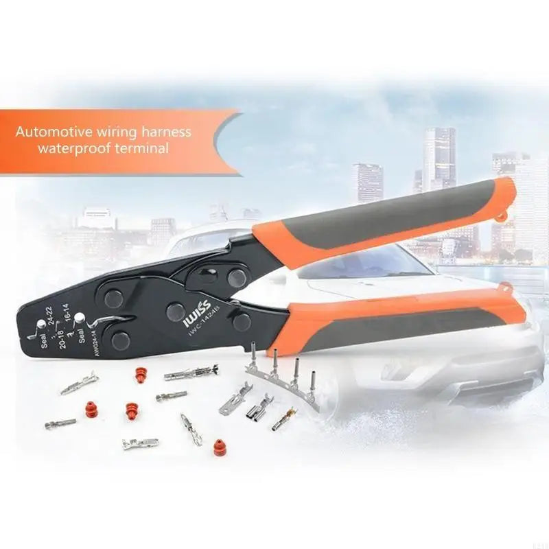 Non Insulated Open Barrel Terminal Crimp Tool Wire Crimper for Molex for Delphi