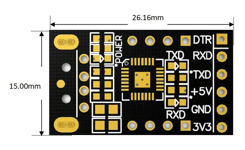 USB to Serial Module CP2102 Module USB to TTL STC Downloader UART