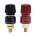 M5 M6 M8 M10 Wire Binding Post Thread Screw Black+Red Set Weld Inverter Clamp Power Supply Splice Connect Battery Terminal